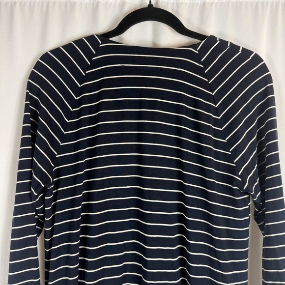 J.Jill Wearever Collection Strechy Rayon Elbow Sleeve Tunic Top Button Detail S - Picture 12 of 14